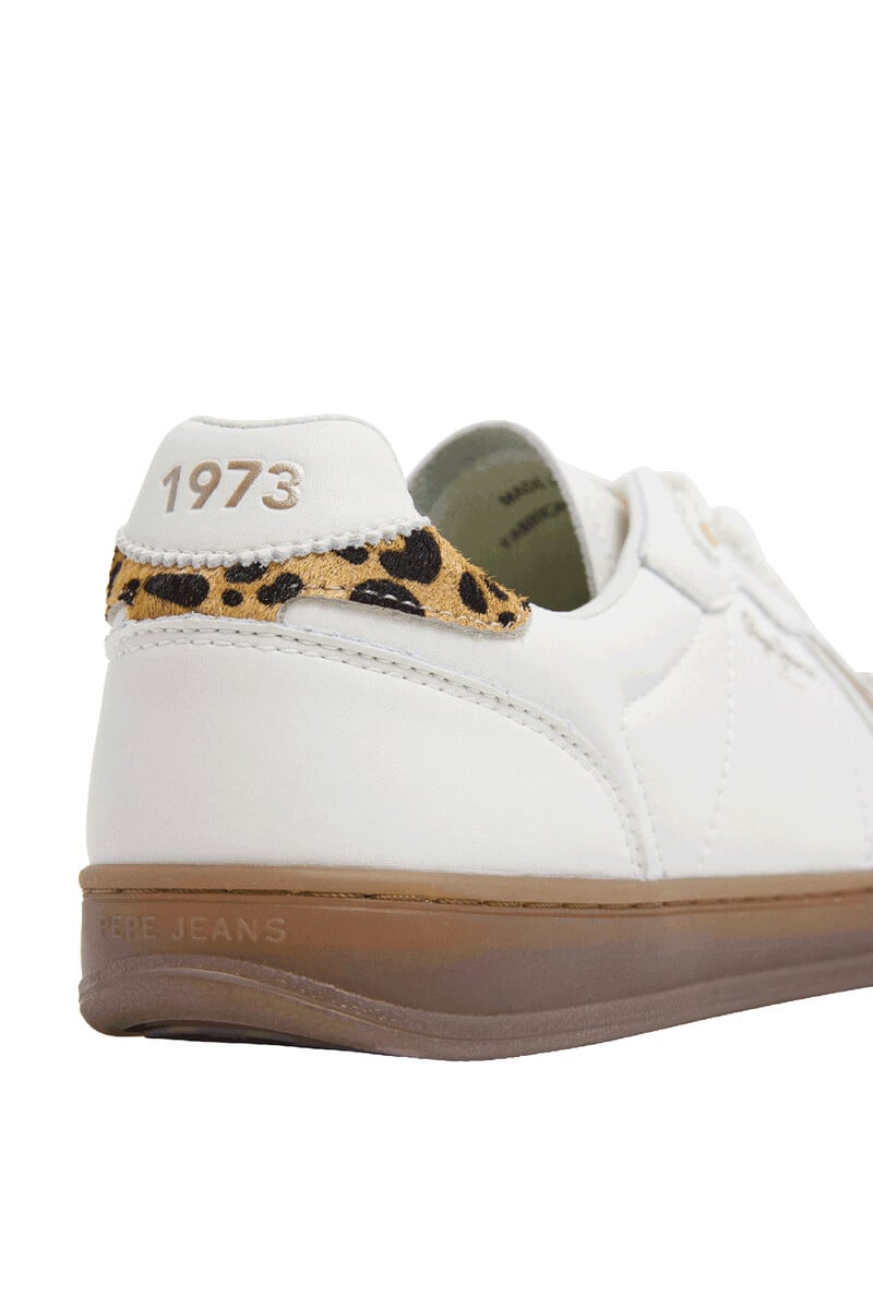 Cortefiel Zapatillas Con Detalles Animal Print
