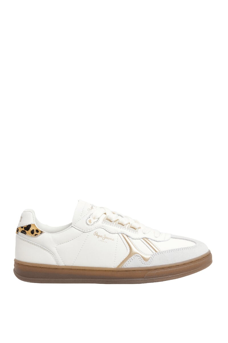 Cortefiel Zapatillas Con Detalles Animal Print