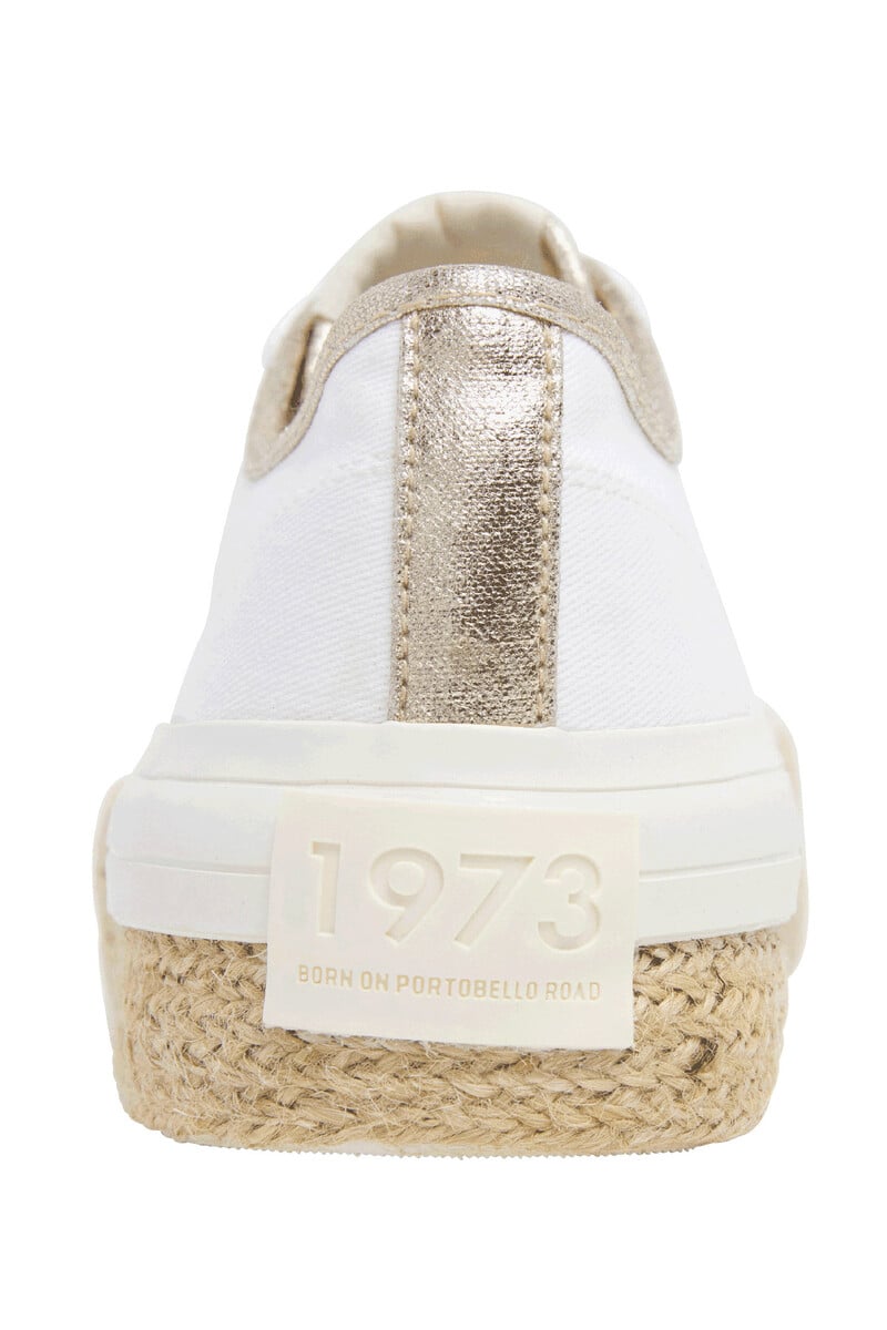 Cortefiel Zapatillas Con Detalles Yute