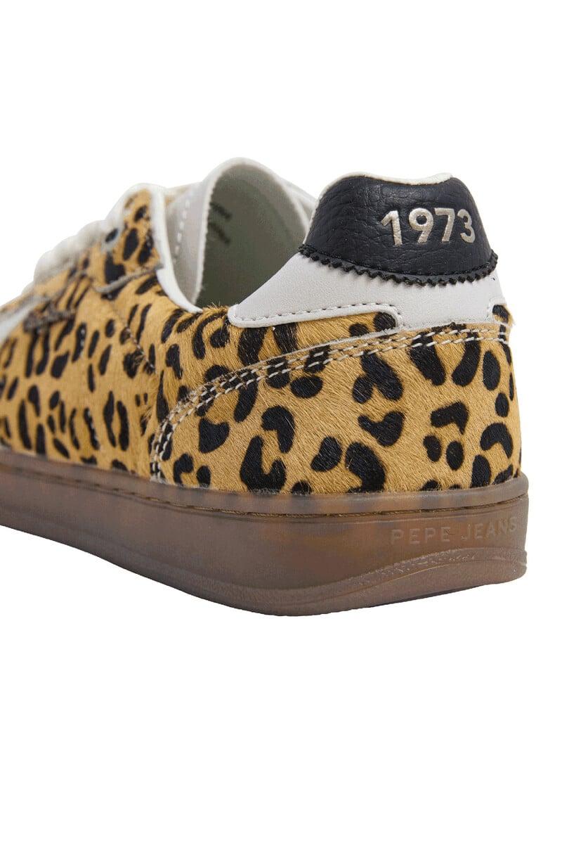 Cortefiel Zapatillas De Pelo Animal Print