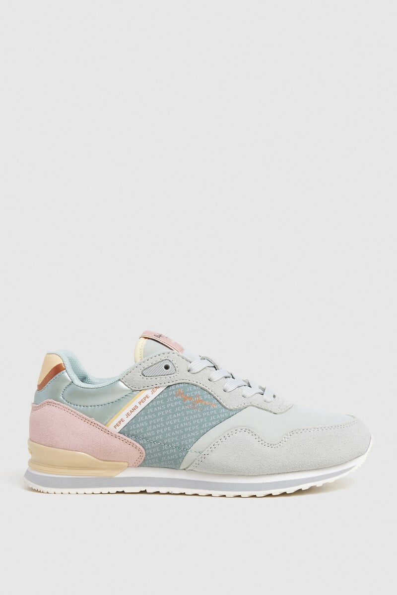 Cortefiel Zapatillas Running Logo Estampado