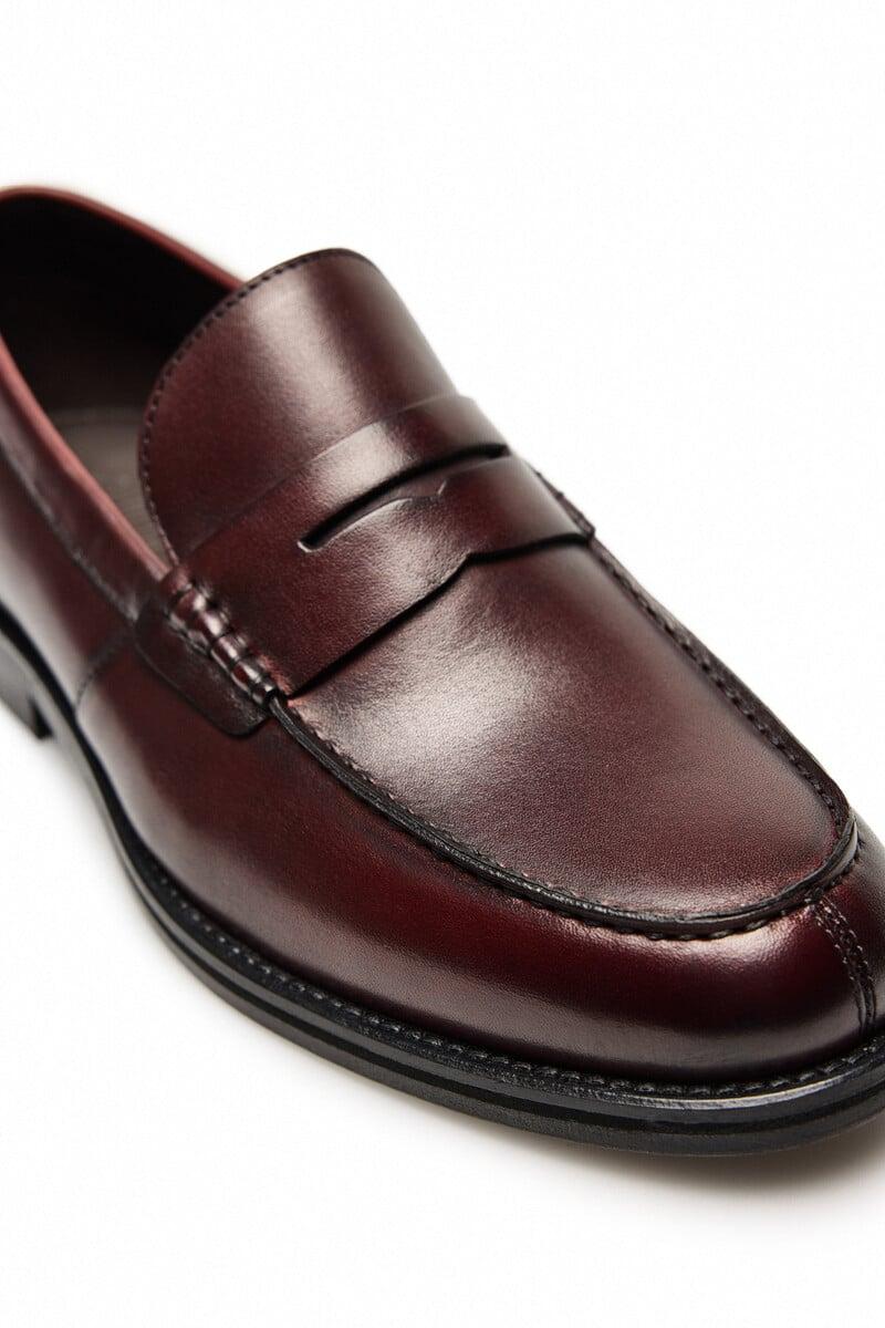 Cortefiel Zapato Mocasín Piel