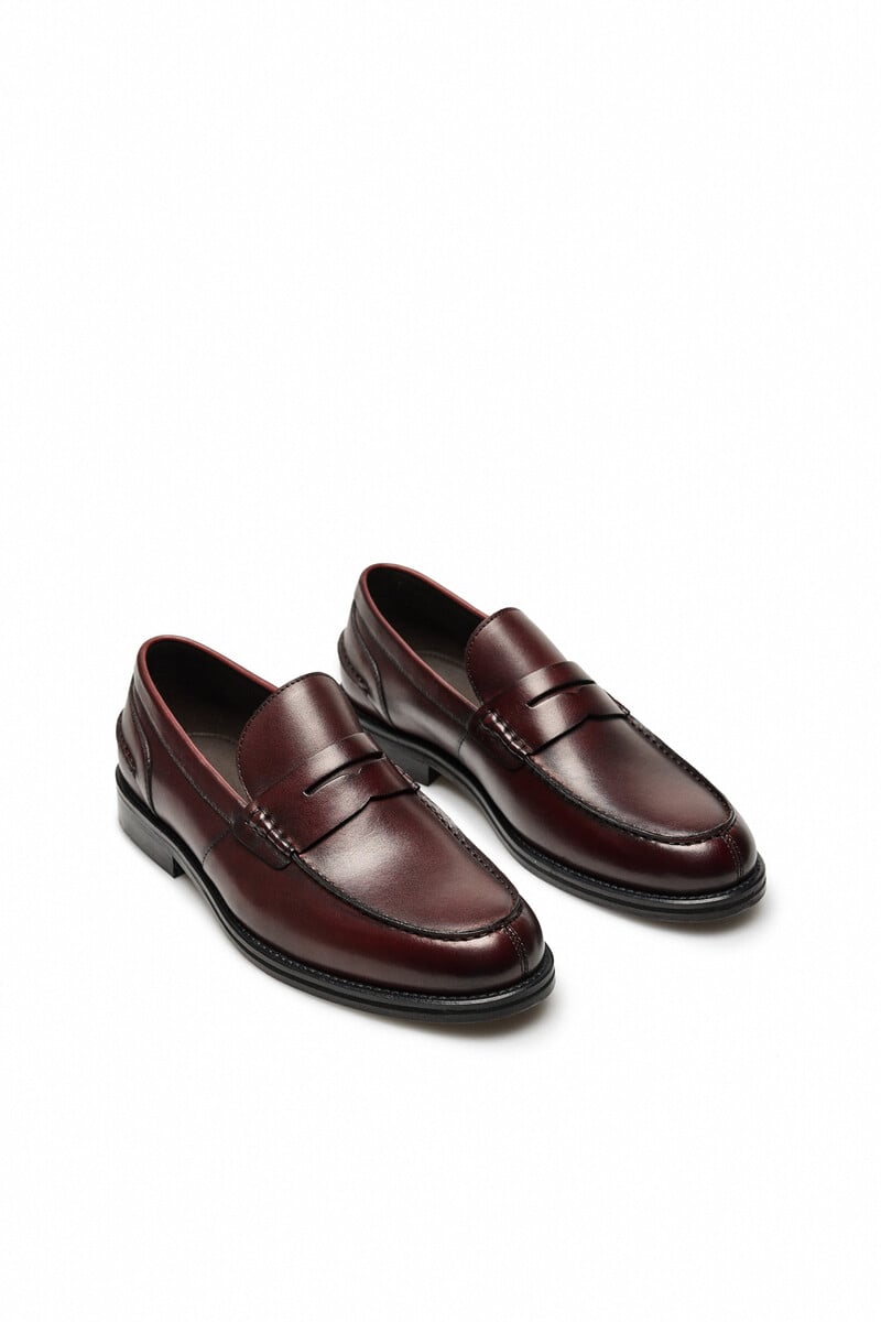 Cortefiel Zapato Mocasín Piel