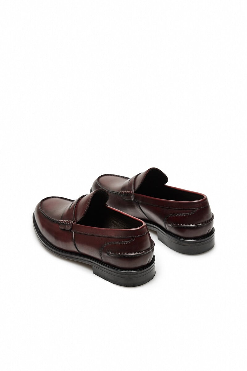 Cortefiel Zapato Mocasín Piel