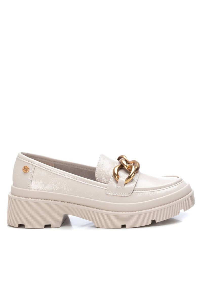 Cortefiel Zapato Señora Charol Beige