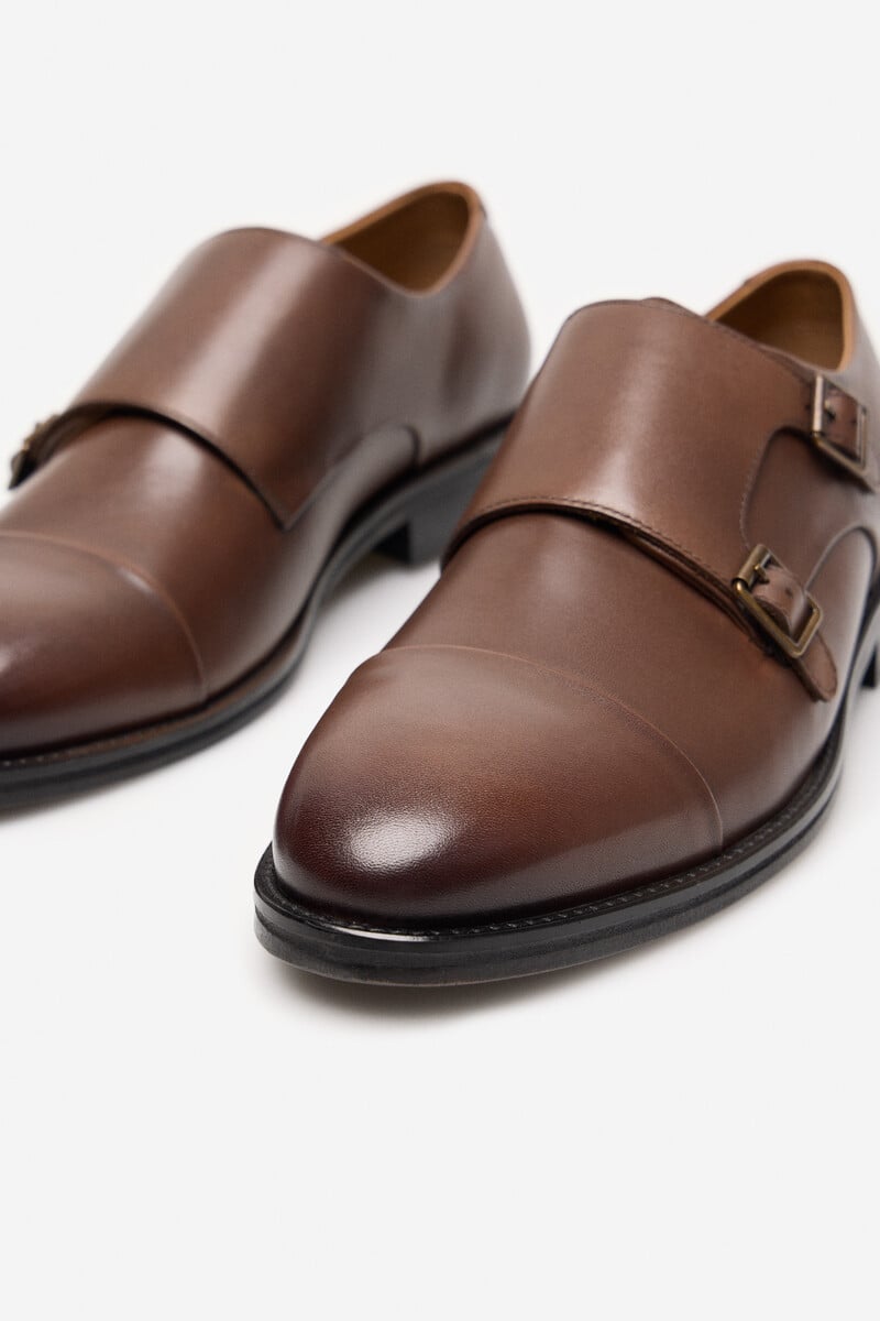 Cortefiel Zapato Vestir 2 Hebillas