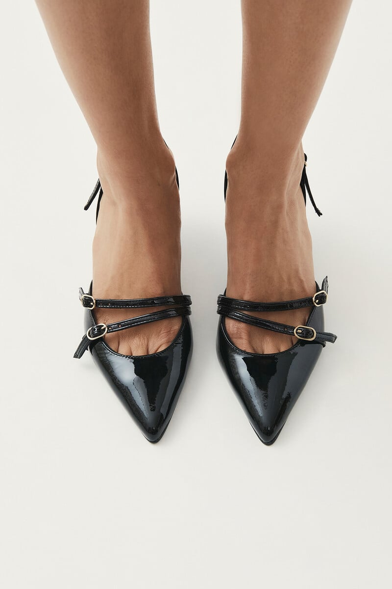 Cortefiel Zapatos De Salón De Piel Joelle