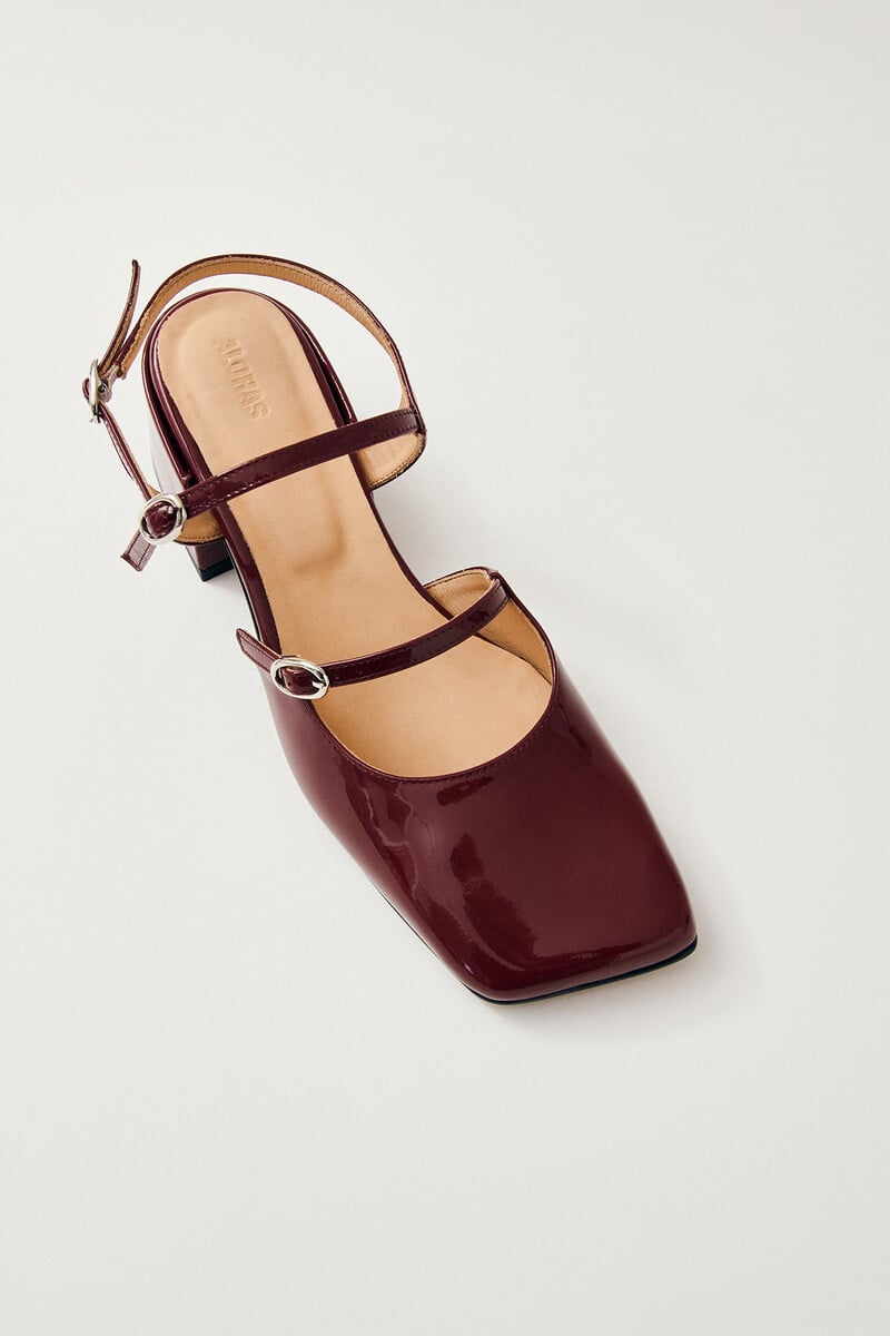 Cortefiel Zapatos De Salón De Piel Withnee