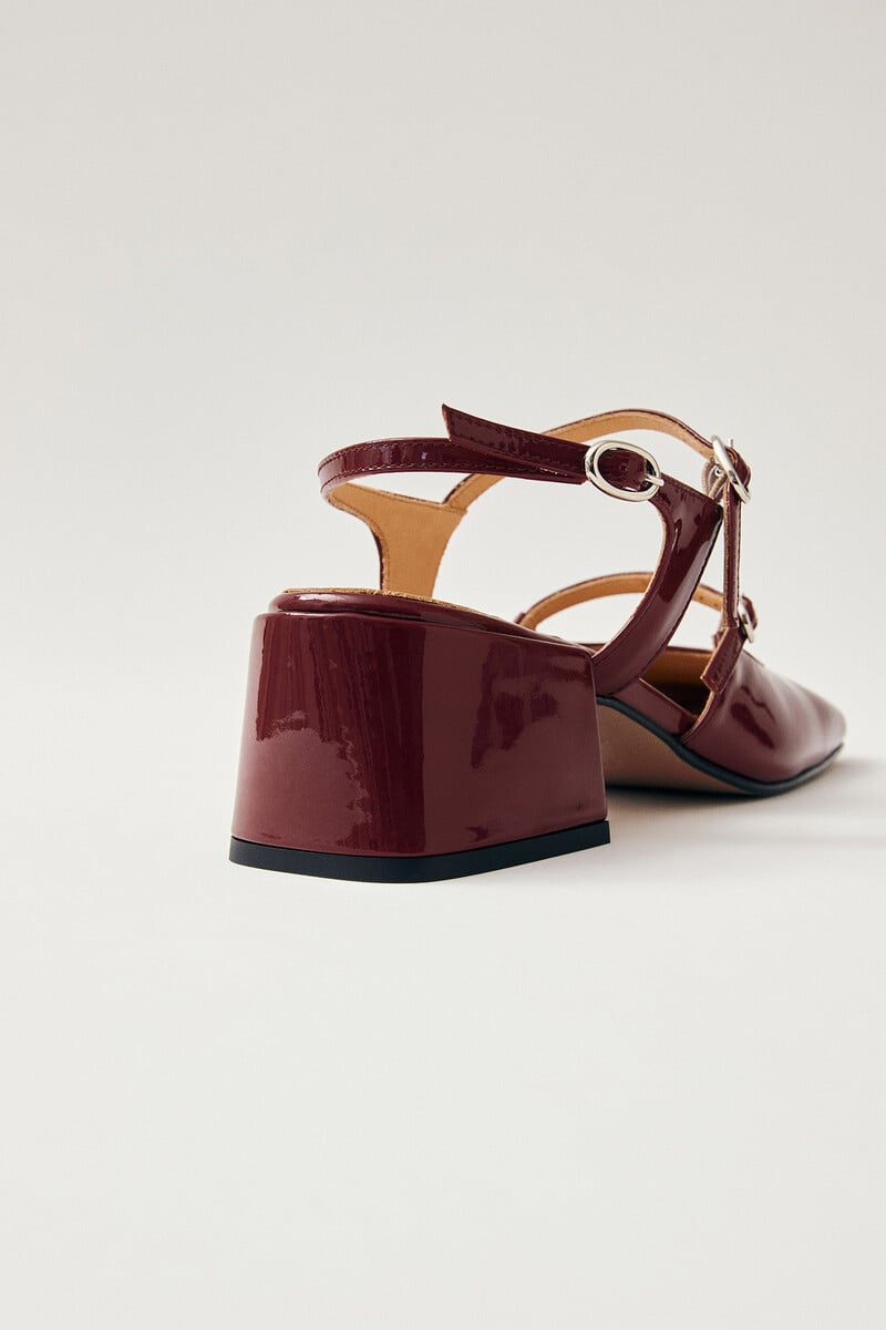 Cortefiel Zapatos De Salón De Piel Withnee
