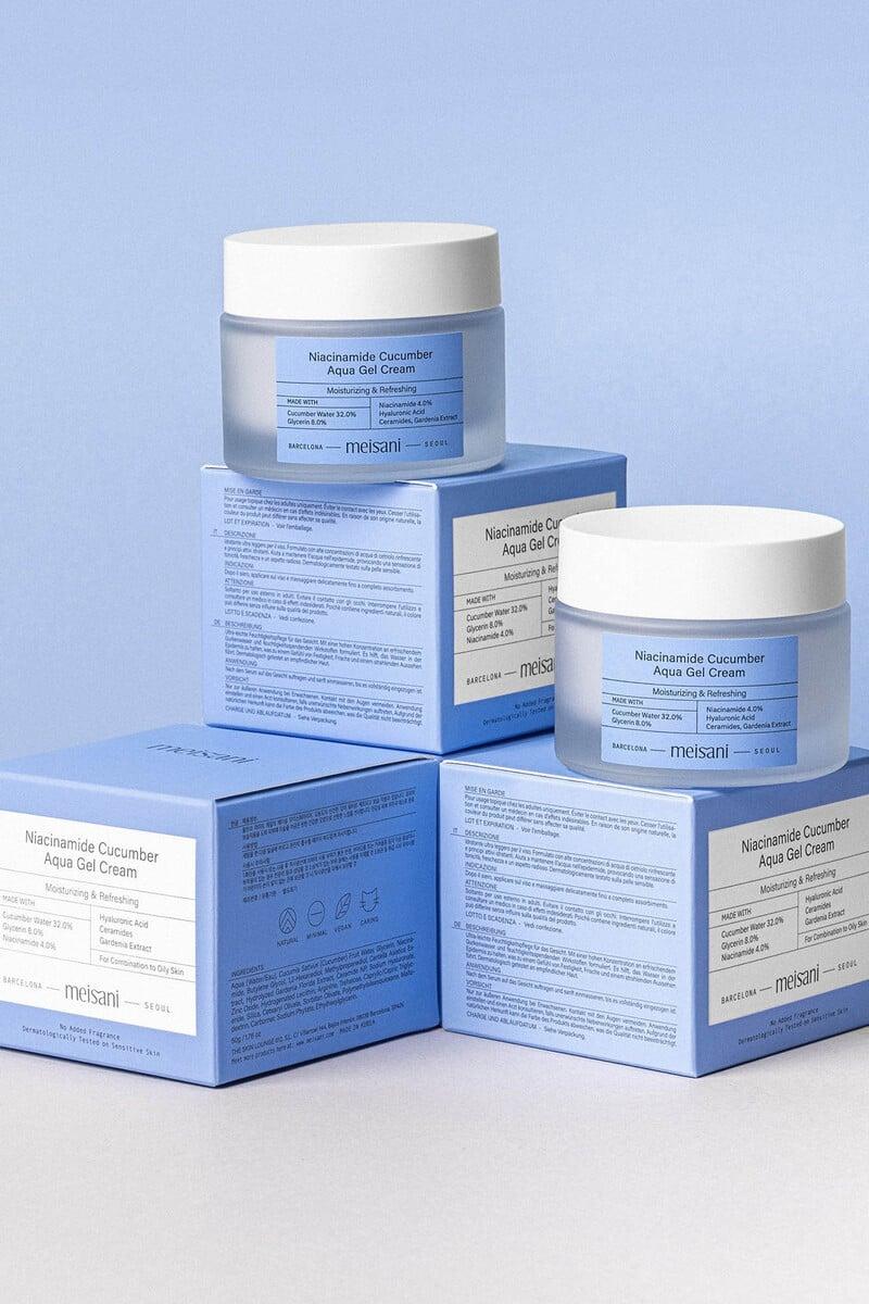 Cortefiel Crema Hidratante Facial Con Textura De Gel