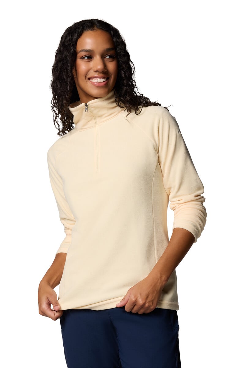Cortefiel Forro Polar Con Media Cremallera Glacial™ IV De Columbia Para Mujer