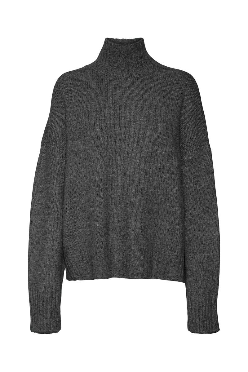 Cortefiel Jersey de mujer manga larga con cuello alto