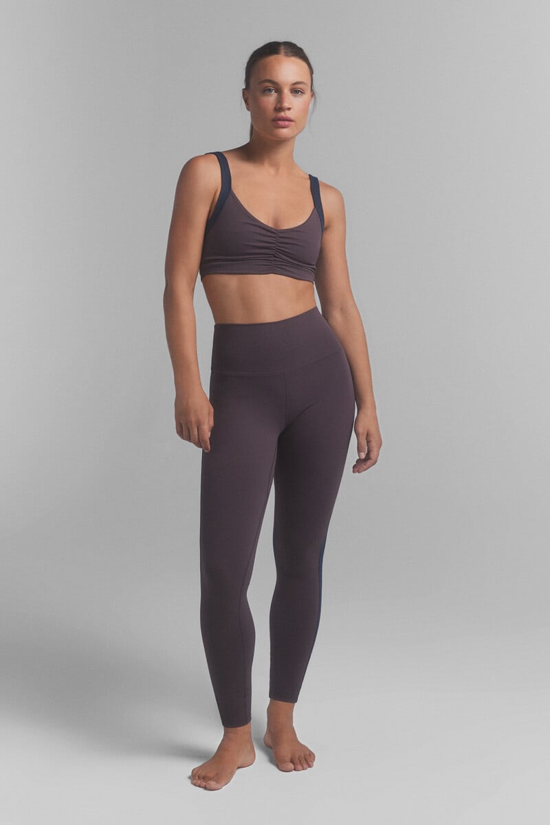 Cortefiel Leggings SOFT MOVE marrón. Special colab ffitcoco