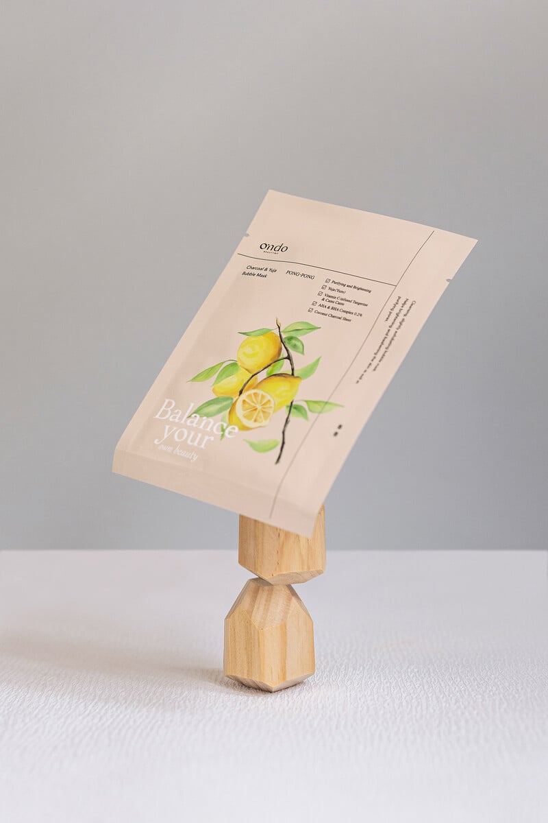 Cortefiel Mascarilla de burbujas limpiadora y exfoliante
