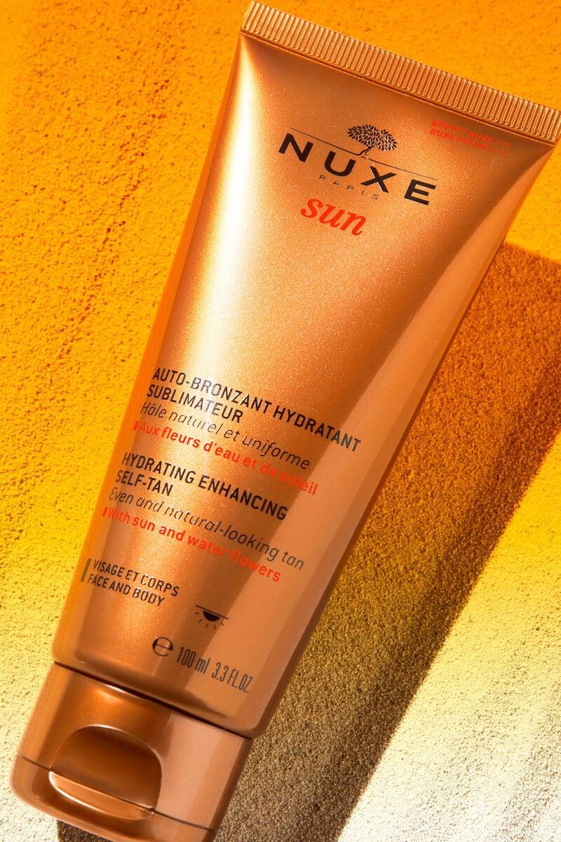 Cortefiel Nuxe Sun Leche corporal Autobronceadora tacto de seda
