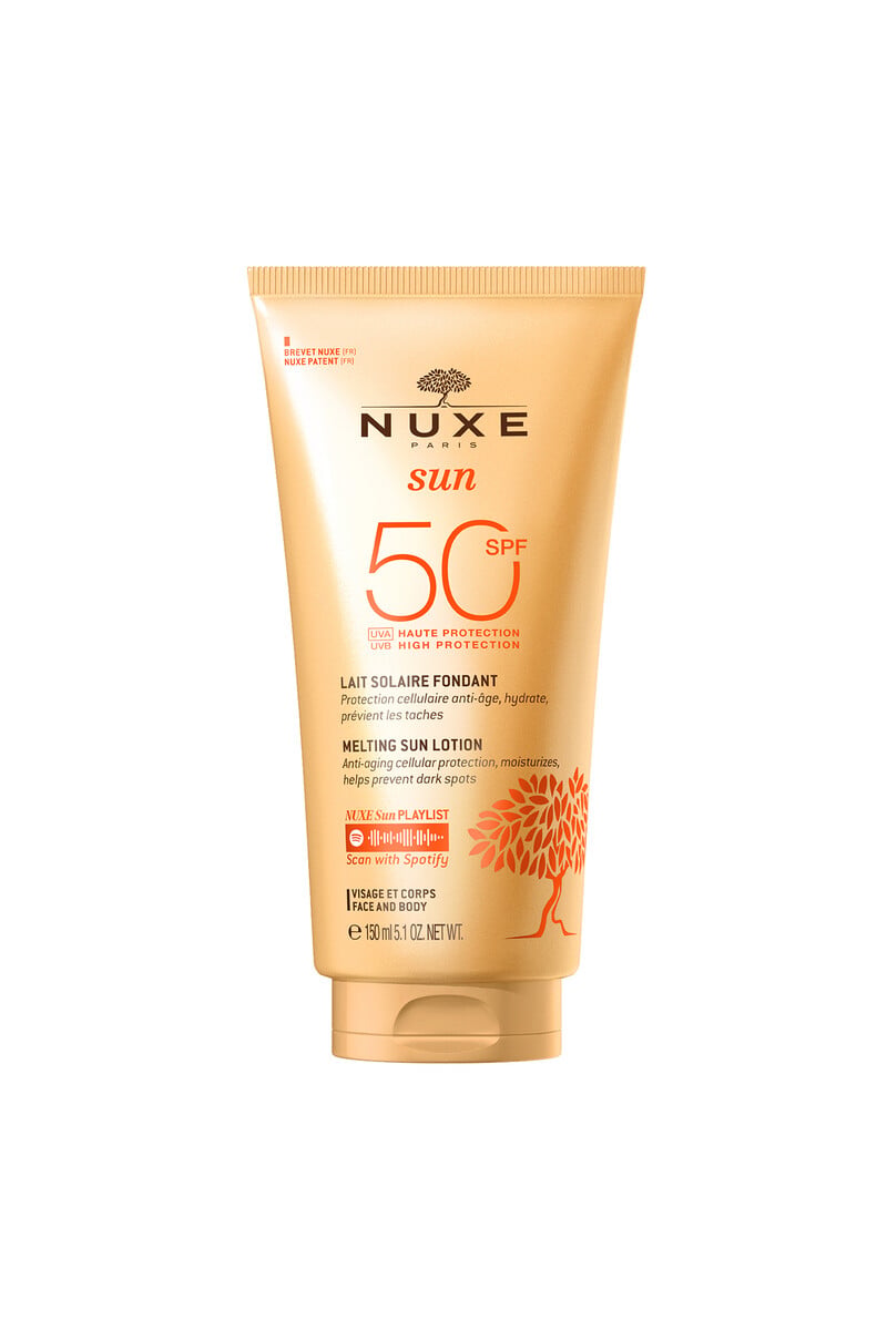 Cortefiel Nuxe Sun Leche Solar Fundente Alta Protección Para Rostro Y Cuerpo SPF 50