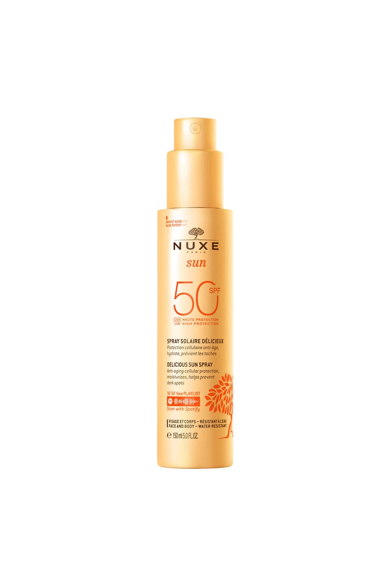 Cortefiel Nuxe Sun Spray Solar Delicioso Protección Para Rostro Y Cuerpo SPF 50