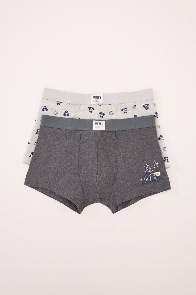Cortefiel Pack 2 Calzoncillos Bóxer Algodón Star Wars
