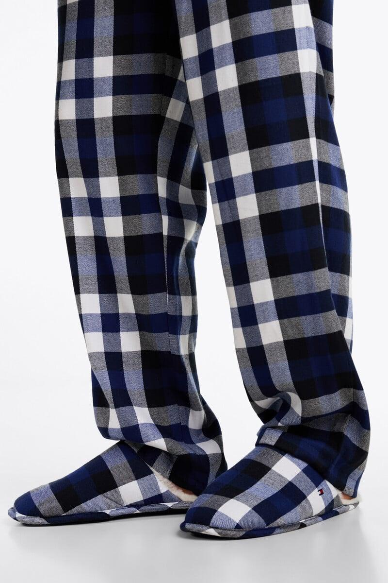 Cortefiel Pack De Pijama De Manga Larga Y Zapatillas