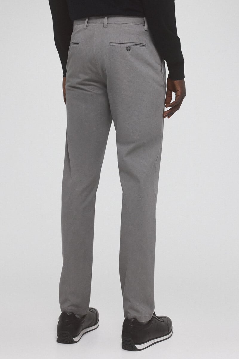 Cortefiel Pantalón Chino Estampado Premium Flex Slim Fit