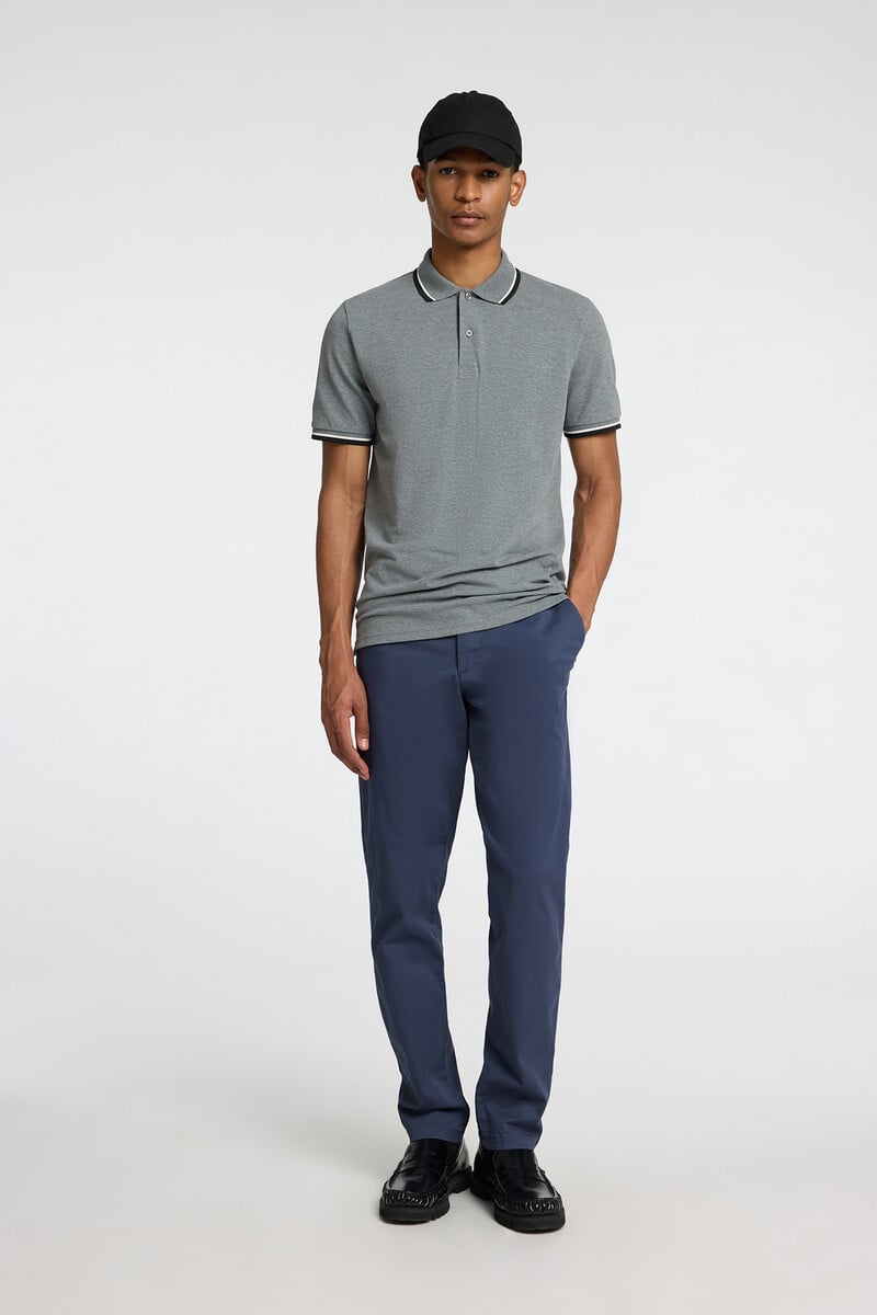 Cortefiel Pantalón chino Slim Fit confeccionado con algodón orgánico