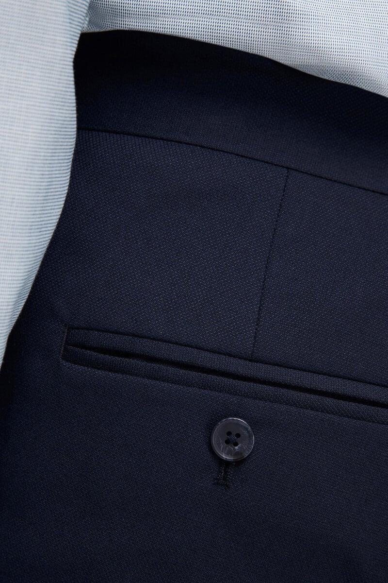 Cortefiel Pantalón De Traje Slim Fit Confeccionado Con Materiales Reciclados