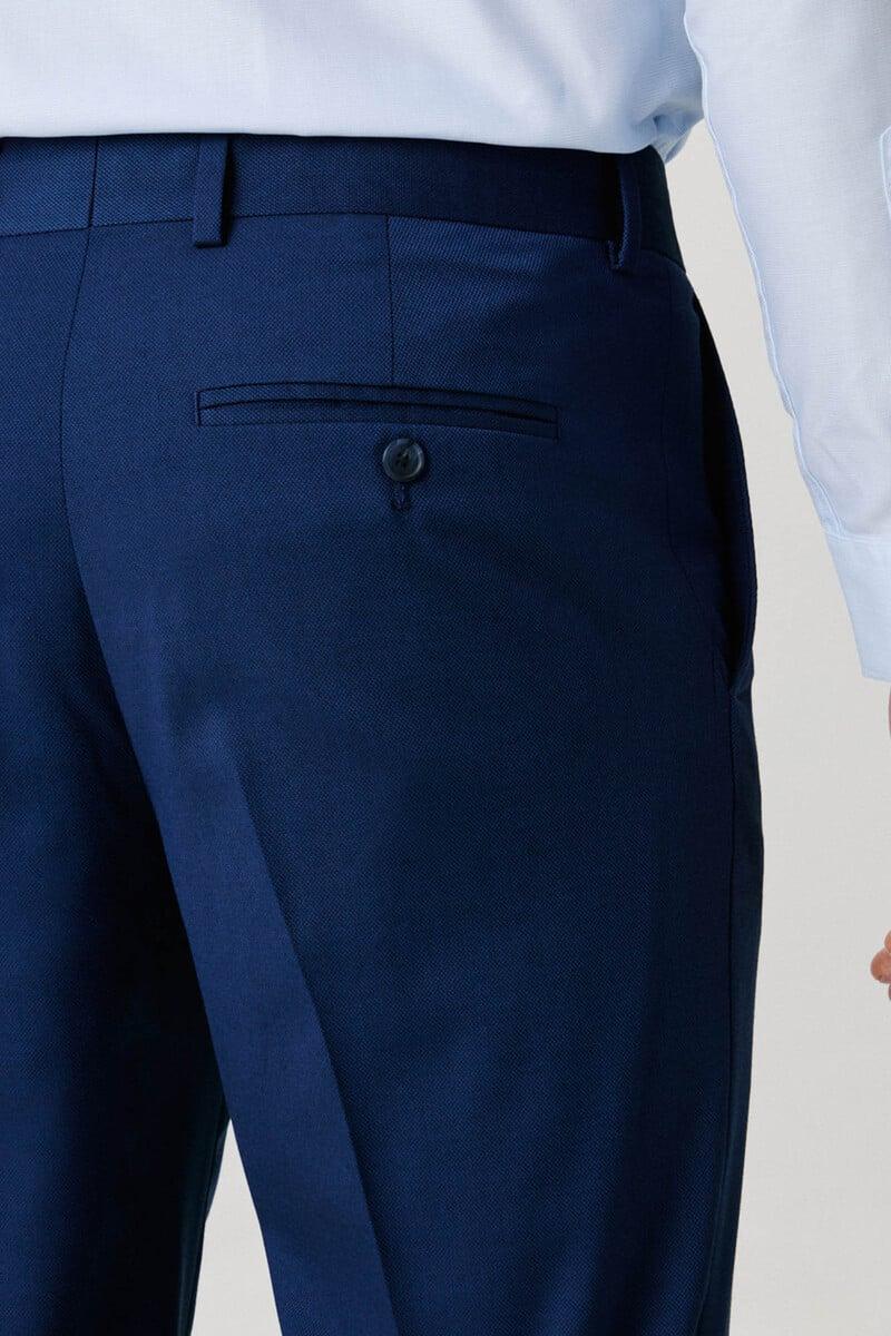 Cortefiel Pantalón De Traje Slim Fit Confeccionado Con Materiales Reciclados