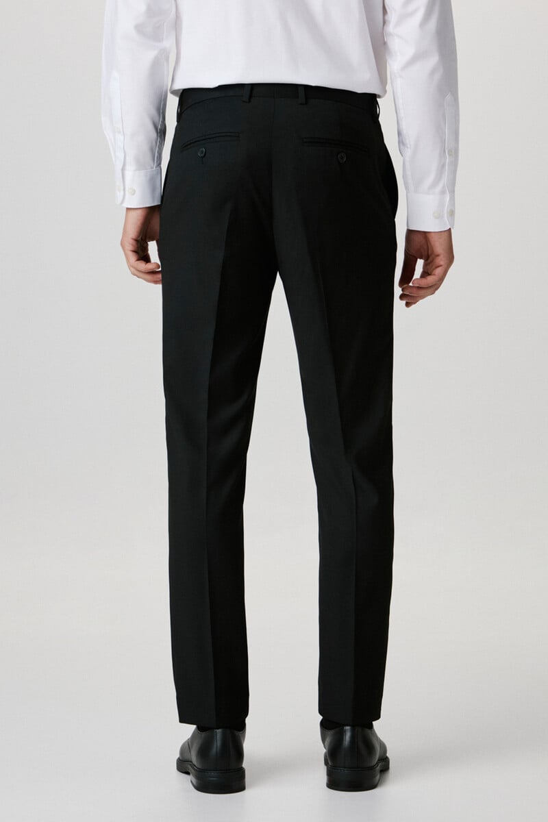 Cortefiel Pantalón De Traje Slim Fit Confeccionado Con Materiales Reciclados