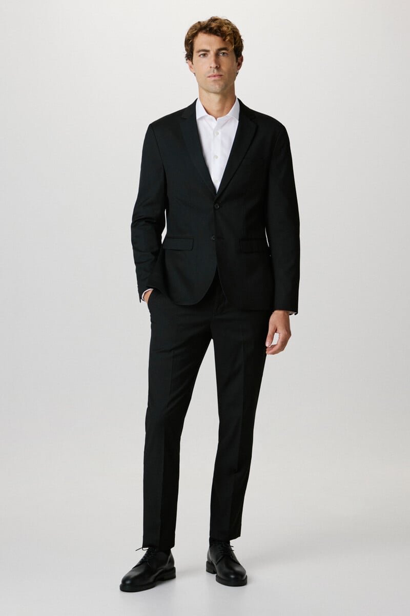 Cortefiel Pantalón de traje Slim Fit confeccionado con materiales reciclados