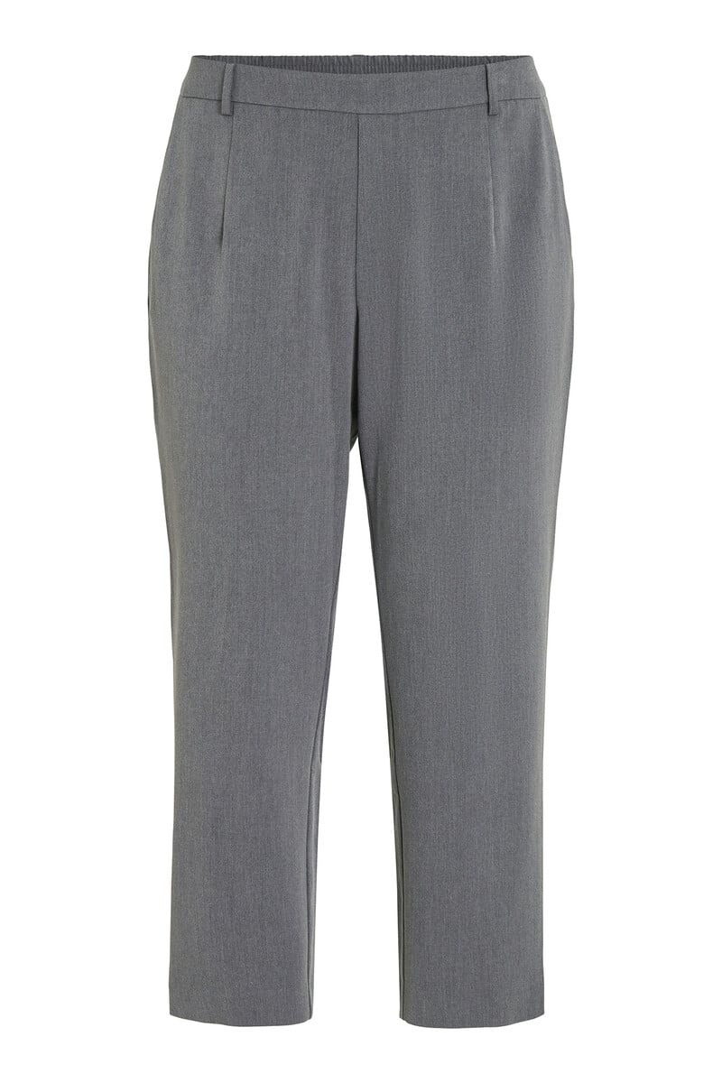 Cortefiel Pantalón de vestir capri cintura alta curvy