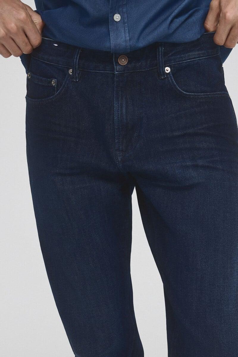 Cortefiel Pantalón Vaquero Premium Flex Ligero Regular Fit