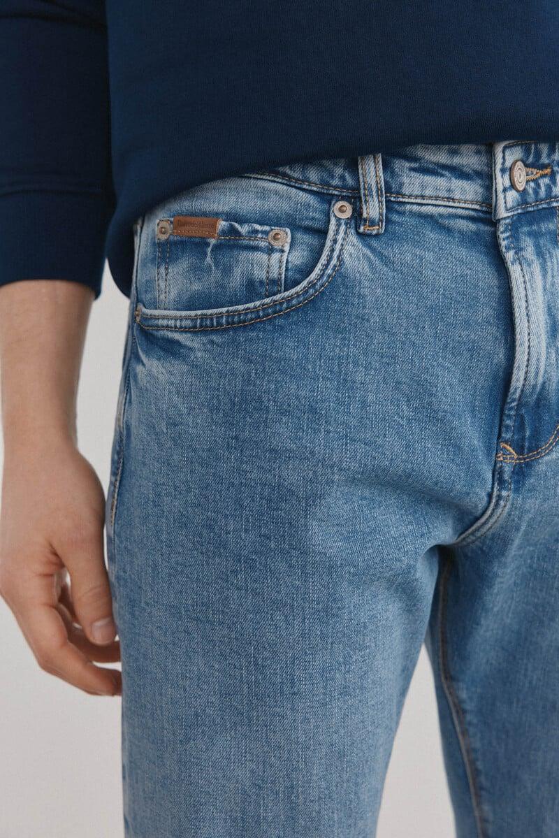 Cortefiel Pantalón Vaquero Premium Flex Regular Fit