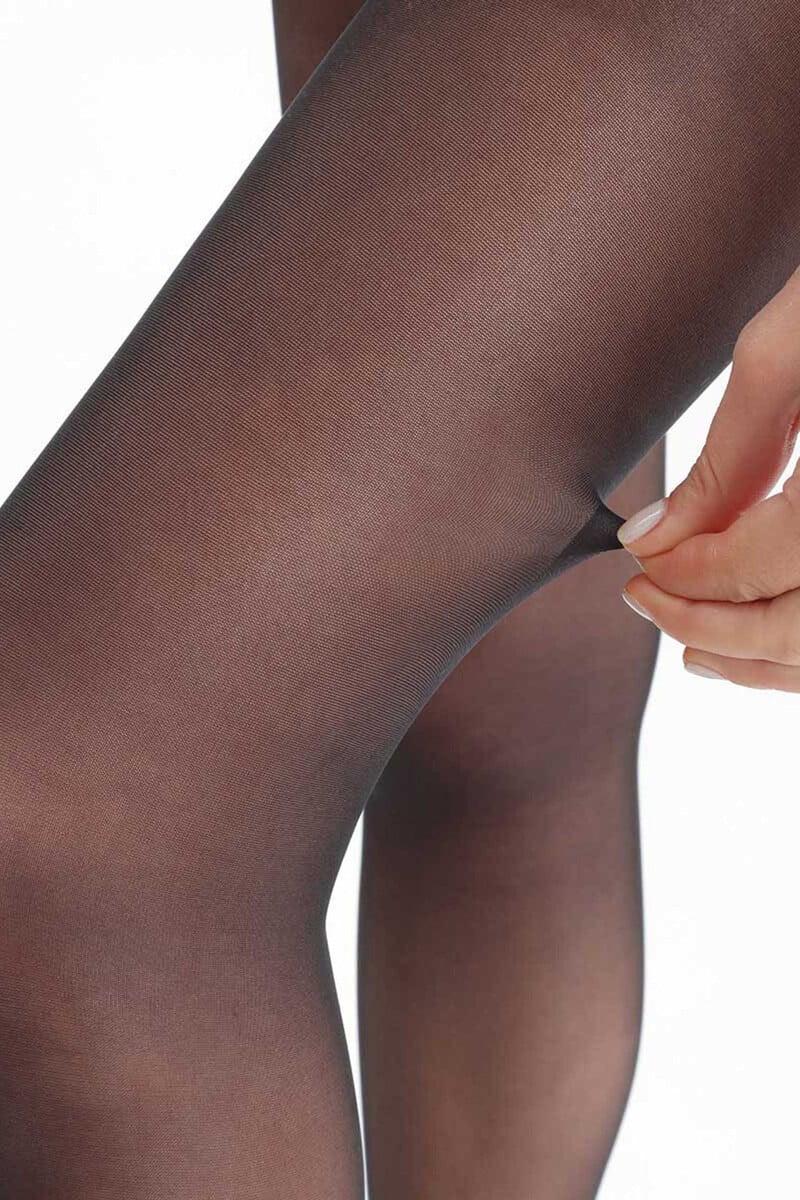 Cortefiel Panty De Compresión Perfect Contention Transparente Piernas Cansadas