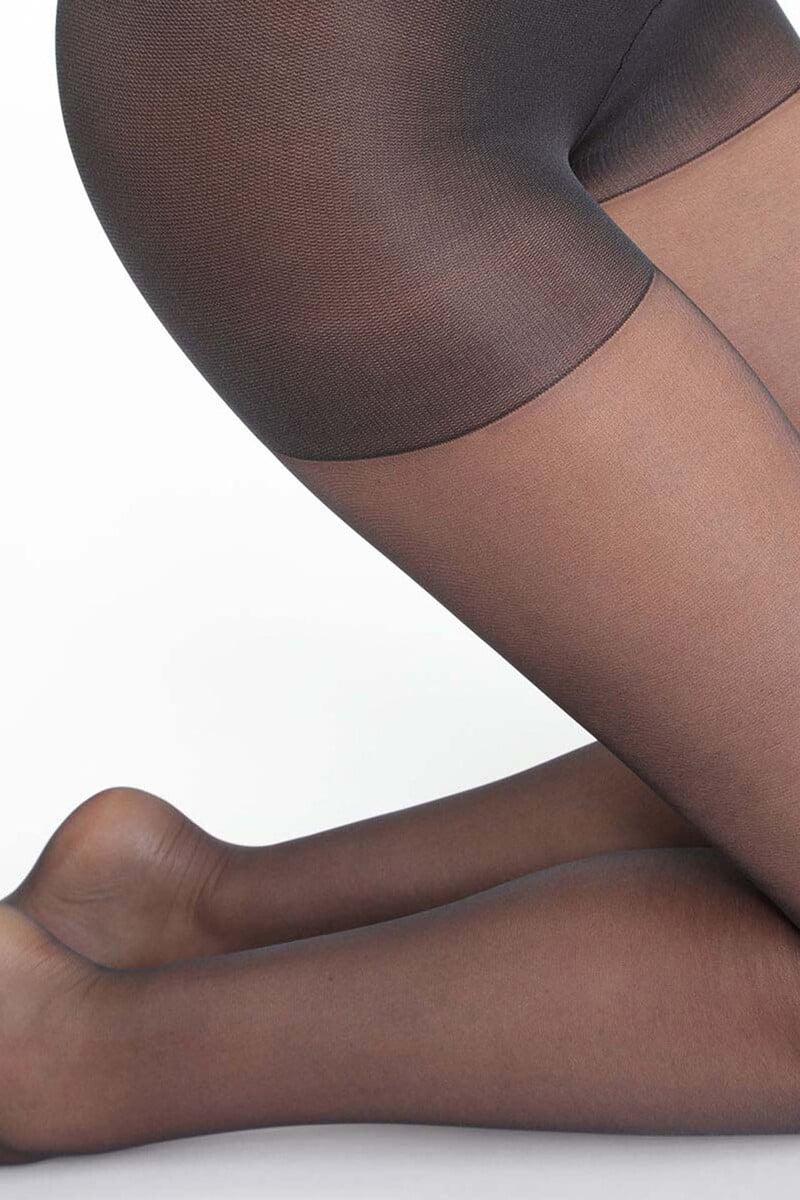 Cortefiel Panty Moldeador Cintura Cómoda Negro 22 DEN