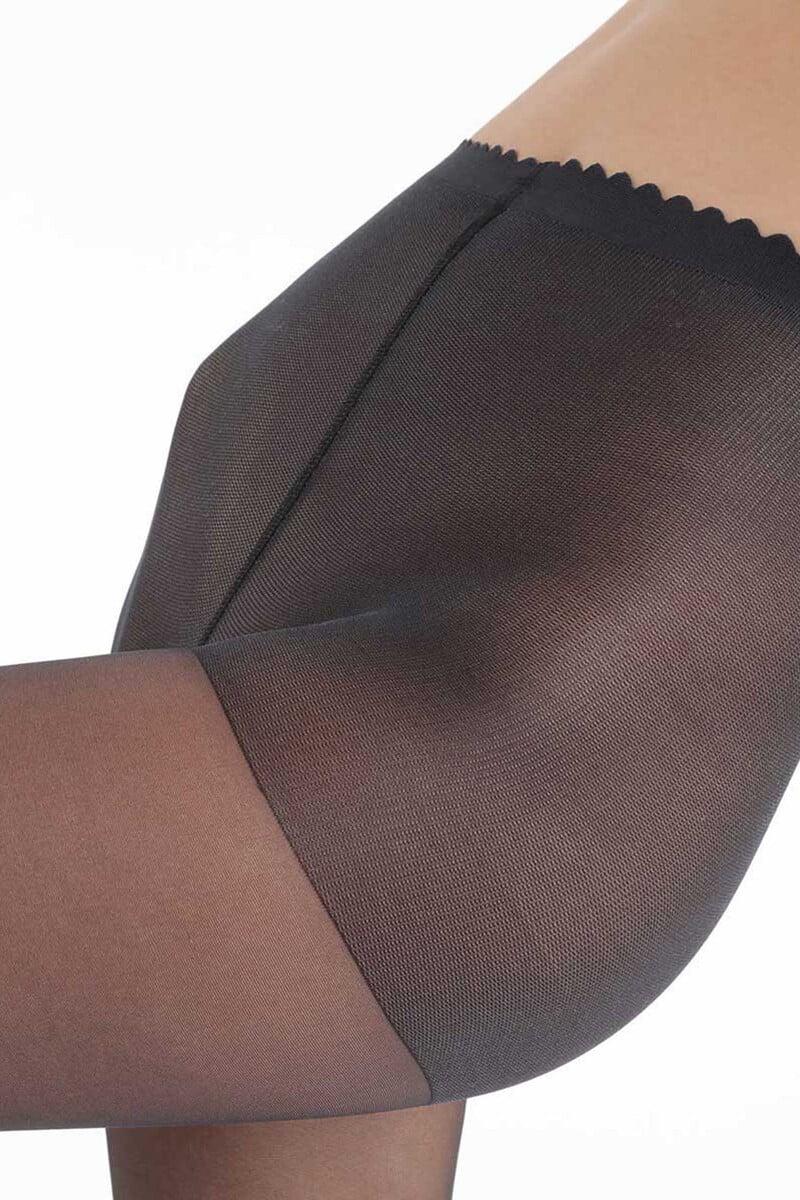 Cortefiel Panty Opaco Marrón Sin Demarcación 40 DEN