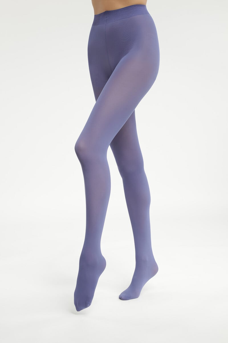 Cortefiel Panty opaco veloute chocolate mate 50 Deniers Style DIM