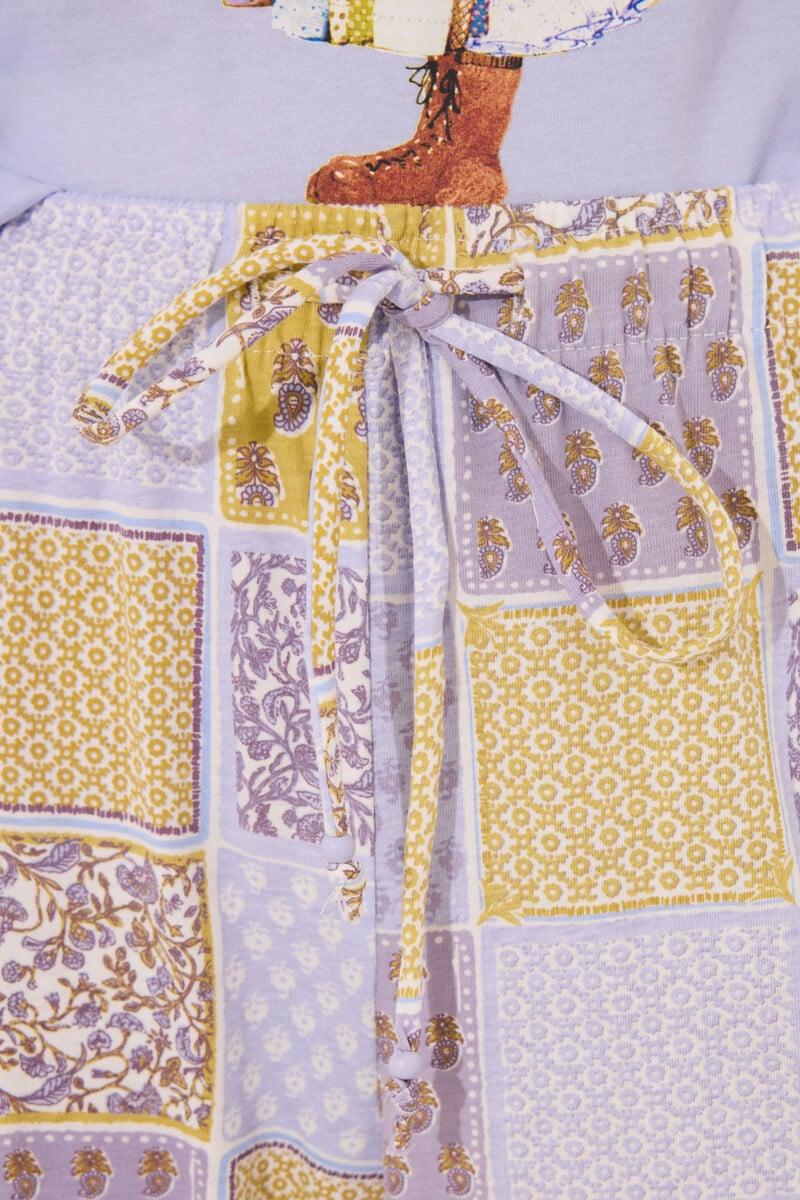 Cortefiel Pijama Capri 100% Algodón Print "Holly Hobbie"