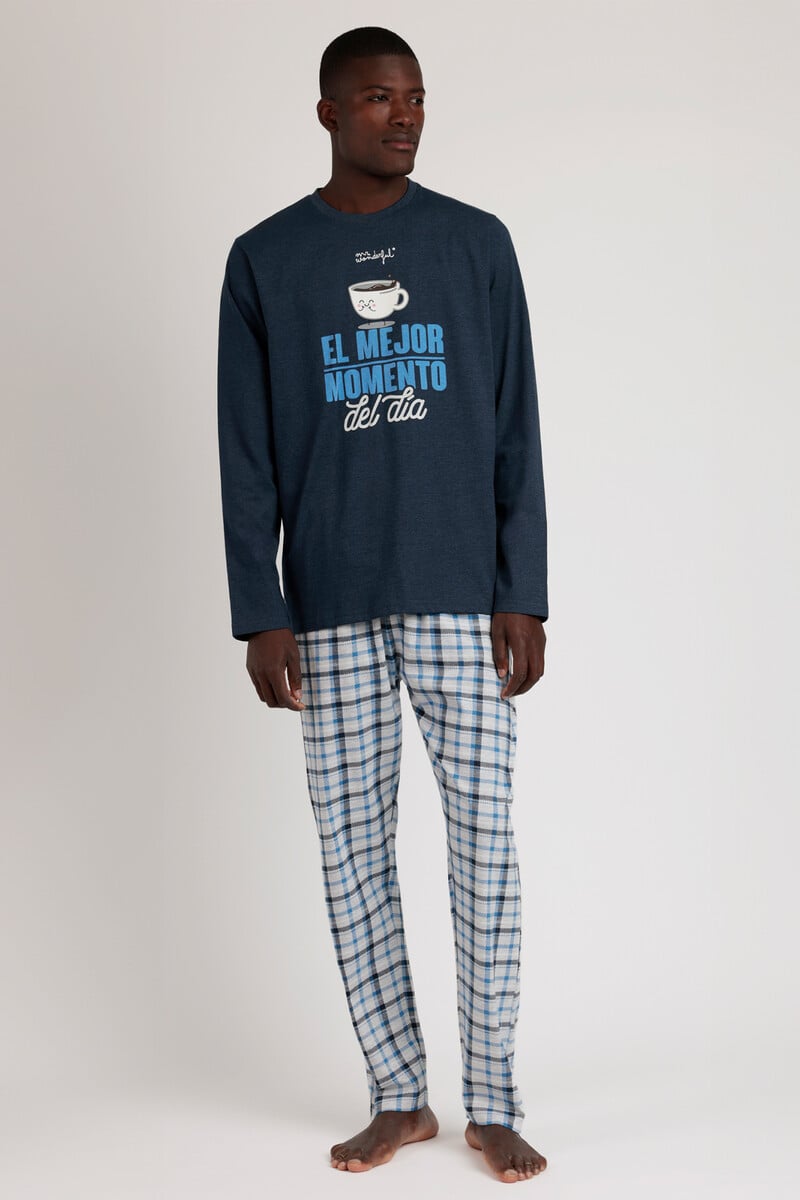 Cortefiel Pijama Hombre El Mejor Momento Del Dia Mr. Wonderful
