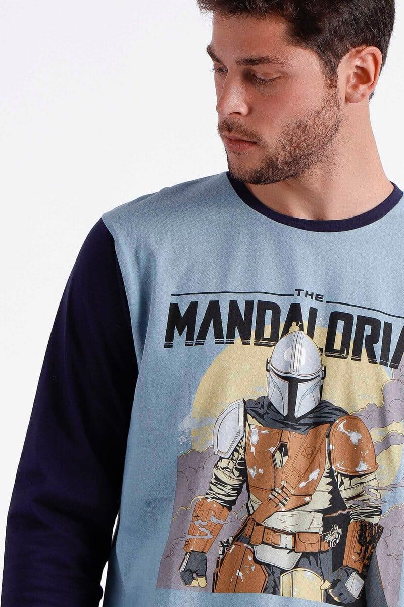 Cortefiel Pijama Manga Larga Big Mando Hombre - Star Wars