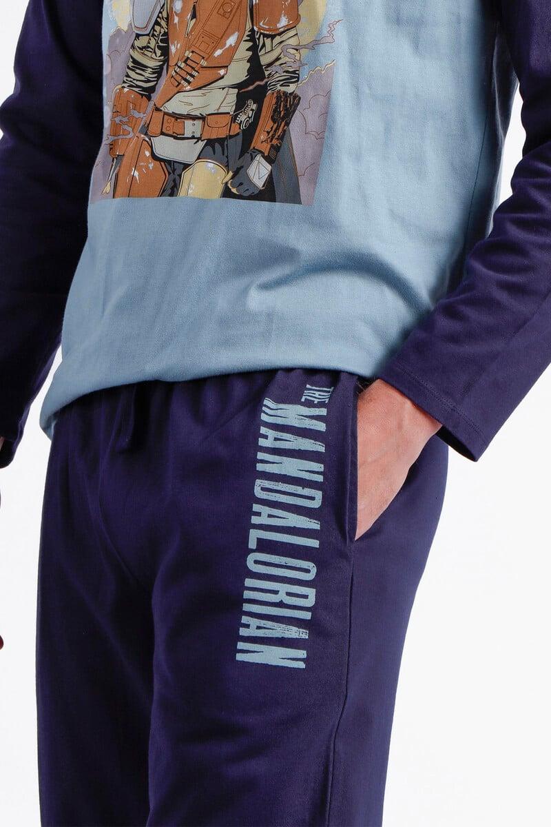 Cortefiel Pijama Manga Larga Big Mando Hombre - Star Wars