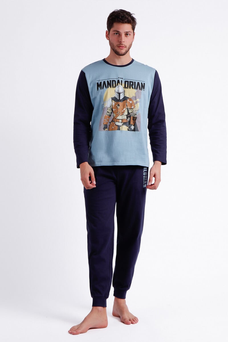 Cortefiel Pijama manga larga Big Mando hombre - Star Wars