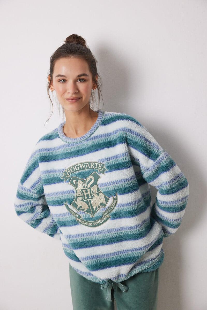 Cortefiel Pijama Polar Rayas Estrellas Harry Potter