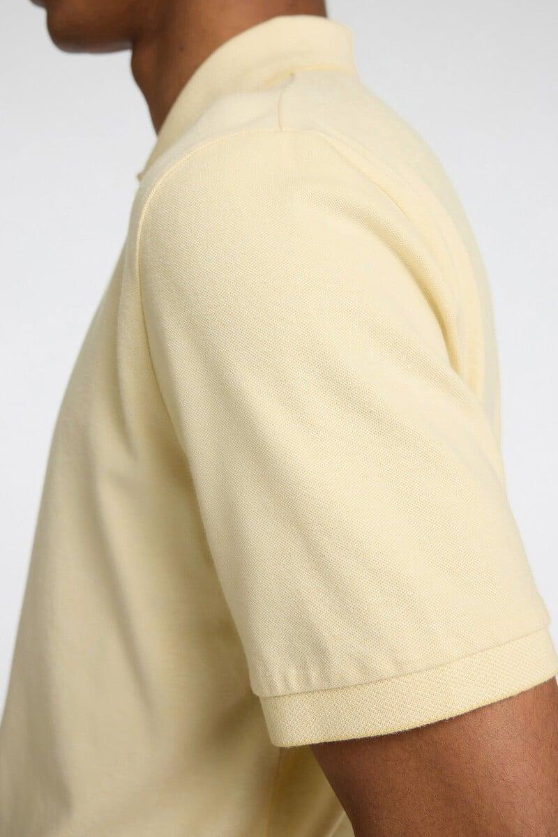 Cortefiel Polo De Manga Corta Slim Fit Confeccionado Con Algodón Orgánico