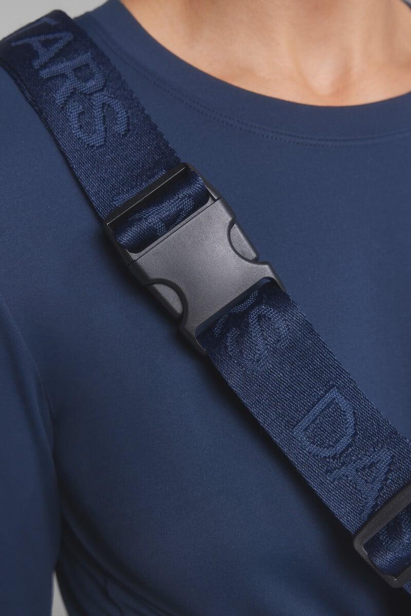 Cortefiel Riñonera Técnica Azul. Special Colab Ffitcoco