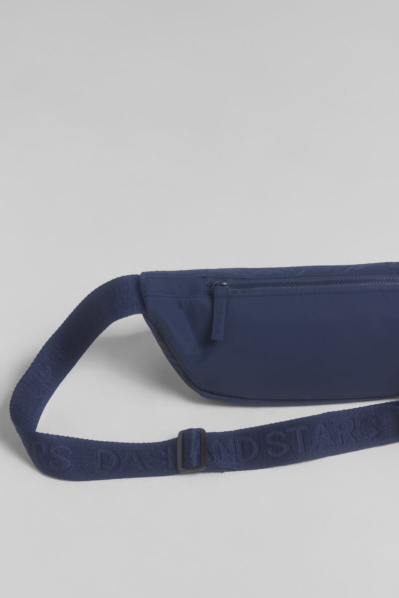 Cortefiel Riñonera Técnica Azul. Special Colab Ffitcoco