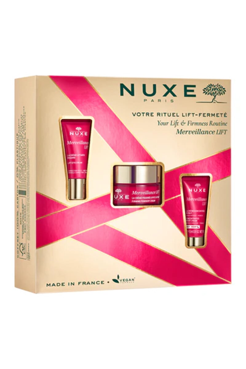 Cortefiel Rutina de firmeza: Crema en polvo 50ml + Contorno de ojos 15ml + Crema de noche 15ml
