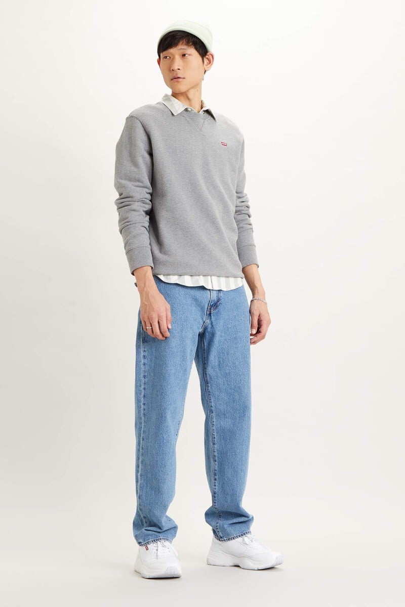 Cortefiel Sudadera Levi's® cuello redondo en tejido polar