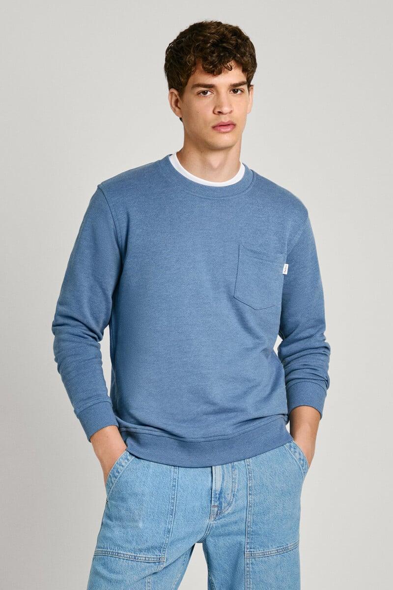 Cortefiel Sudadera Regular Con Bolsillo En El Pecho
