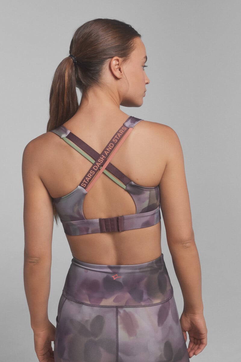 Cortefiel Sujetador Deportivo 4D STRETCH Multicolor