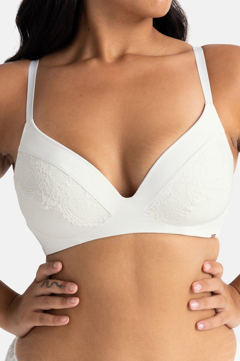 Cortefiel Sujetador Suave Con Relleno Fino Y Sin Aros Mikayla
